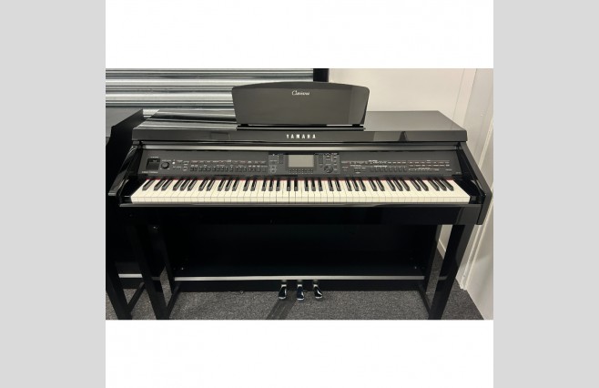 Yamaha CVP701 Clavinova Polished Ebony Digital Piano, Used As New - Complete Package (SN:BCWL01007) - Image 1